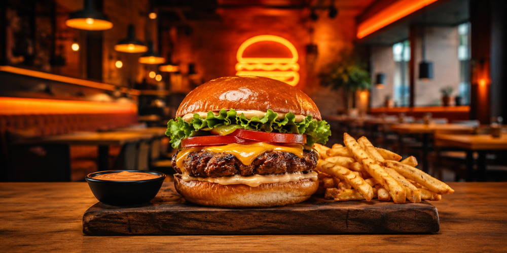 KobiQR Burger Cover